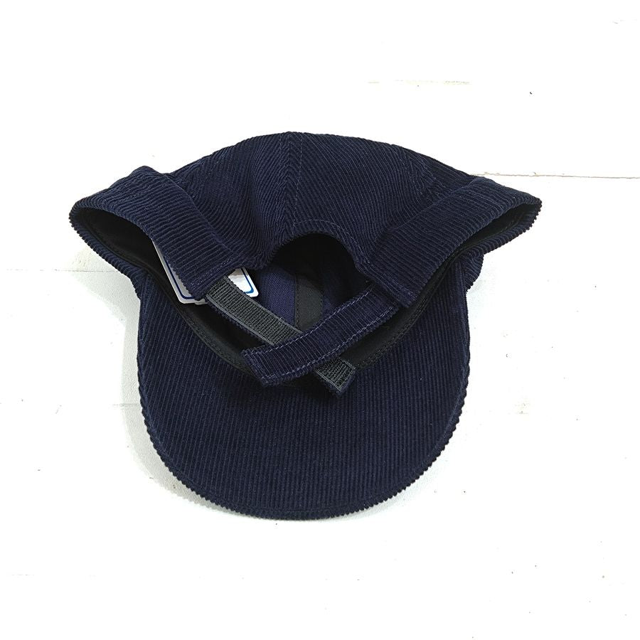 Au Vrai Chic BRITAIN / FOLD BRIM CAP / Corduroy / NAVY / MADE IN ENGLAND