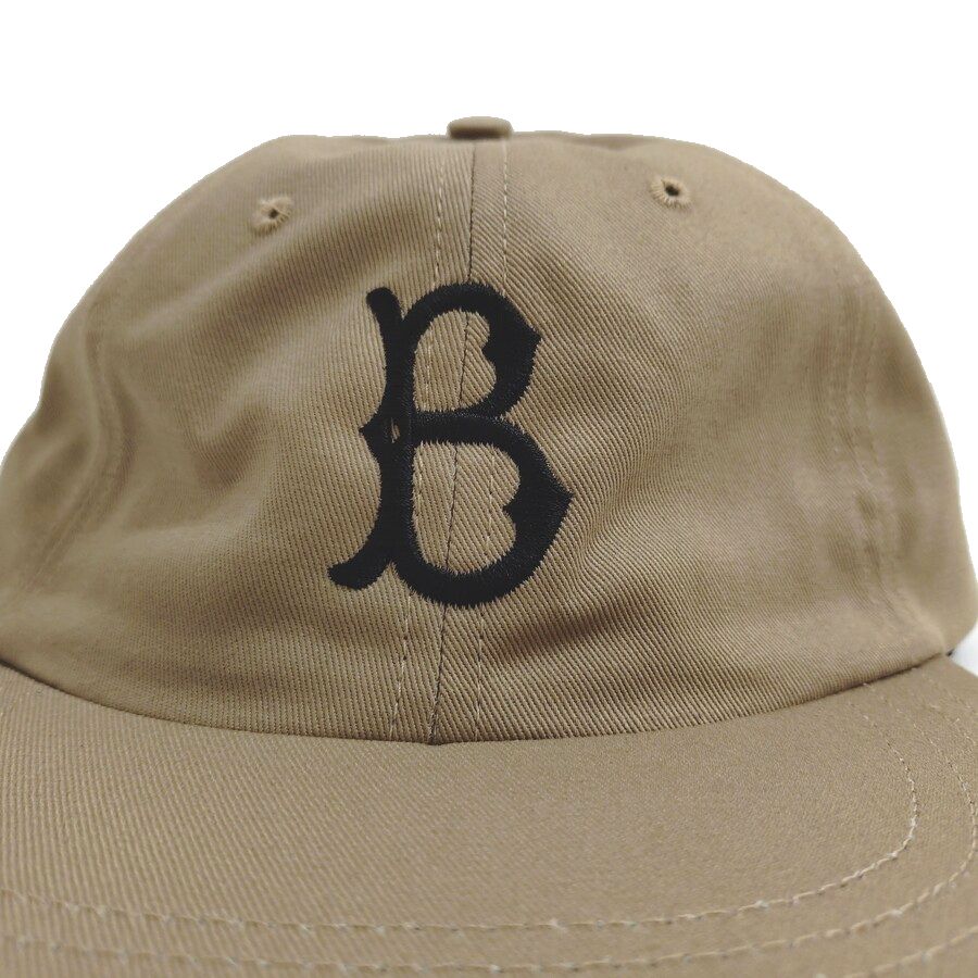 COOPERSTOWN BALL CAP / 1955 BROOKLYN DODGERS / KHAKI / SPECIAL ORDER COLOR / MADE IN USA