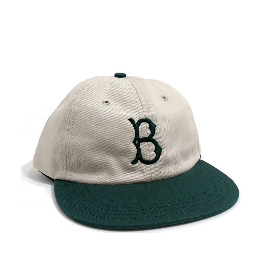 COOPERSTOWN BALL CAP / 1955 BROOKLYN DODGERS / STONE×GREEN / SPECIAL ORDER COLOR / MADE IN USA