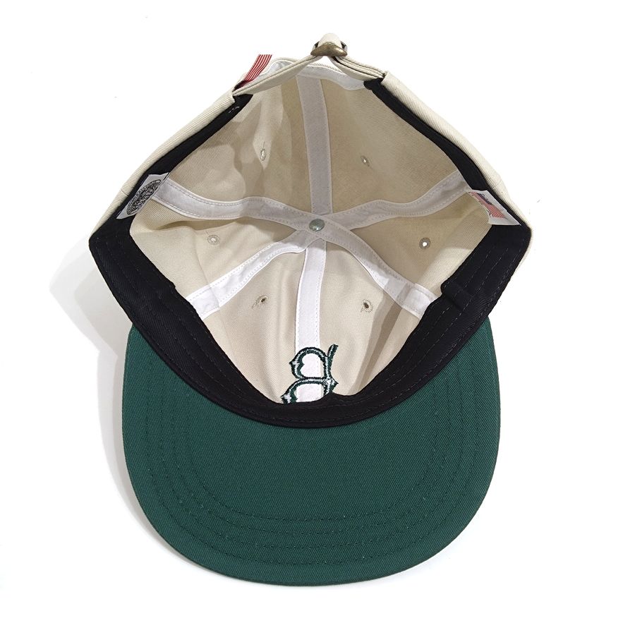 COOPERSTOWN BALL CAP / 1955 BROOKLYN DODGERS / STONE×GREEN / SPECIAL ORDER COLOR / MADE IN USA