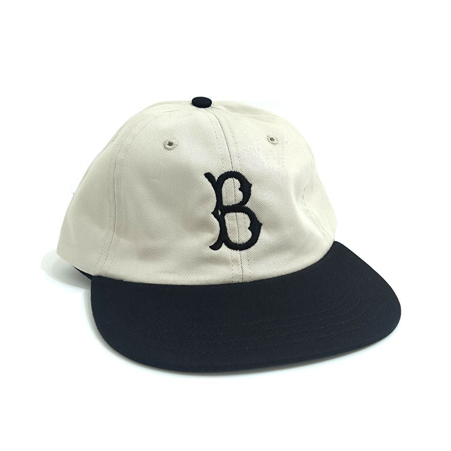 COOPERSTOWN BALL CAP / 1955 BROOKLYN DODGERS / STONE×BLACK / SPECIAL ORDER COLOR / MADE IN USA