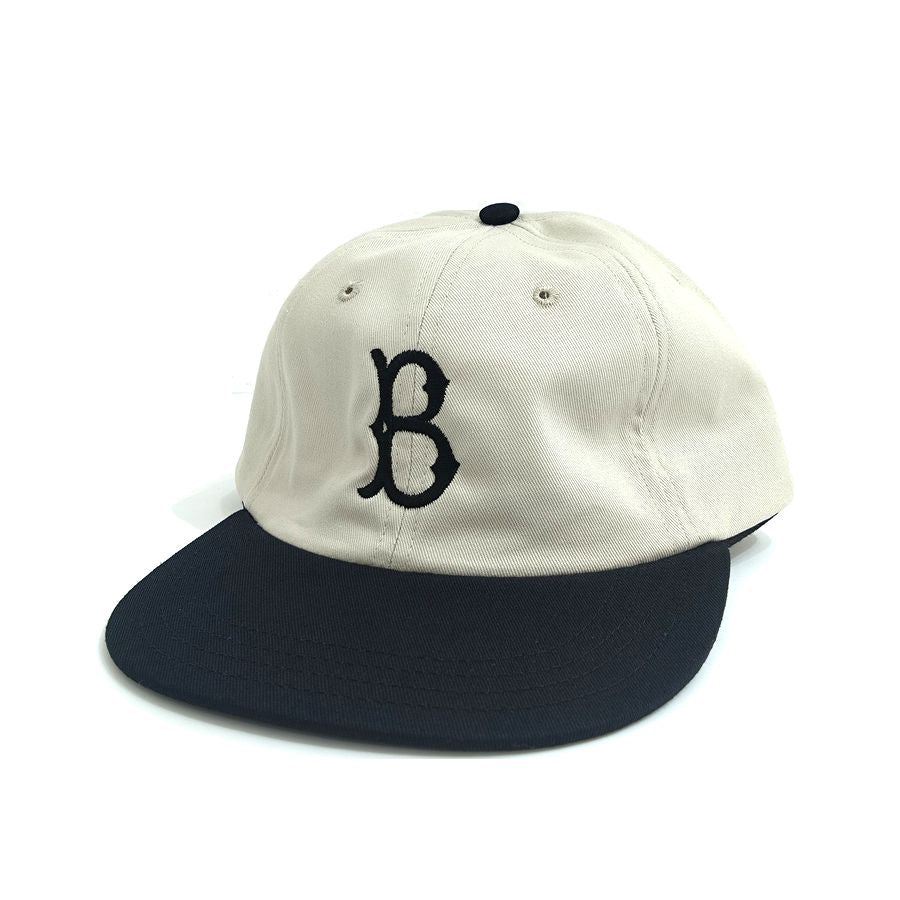 COOPERSTOWN BALL CAP / 1955 BROOKLYN DODGERS / STONE×BLACK / SPECIAL ORDER COLOR / MADE IN USA