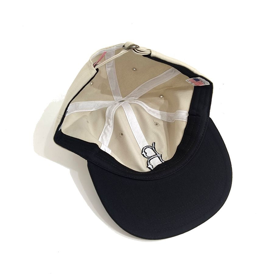COOPERSTOWN BALL CAP / 1955 BROOKLYN DODGERS / STONE×BLACK / SPECIAL ORDER COLOR / MADE IN USA