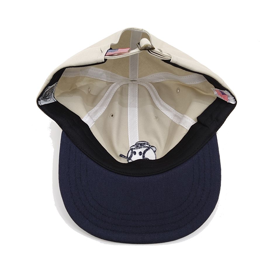 COOPERSTOWN BALL CAP / 1971 CHARLESTONE CHARLIES PRIMARY / EXCLUSIVE / STONE×NAVY【SPECIAL ORDER COLOR】 MADE IN USA