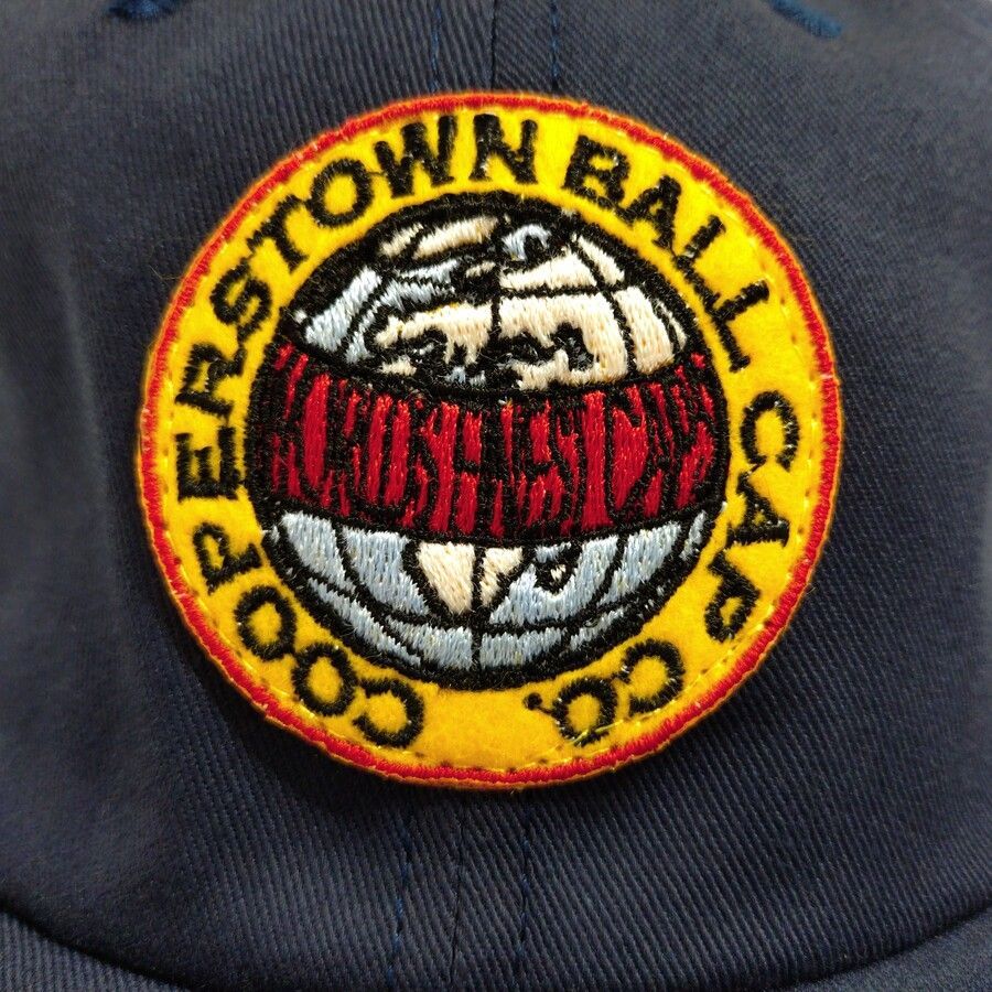COOPERSTOWN BALL CAP / COOPERS LOGO PATCH / 2COLOR / MADE IN USA