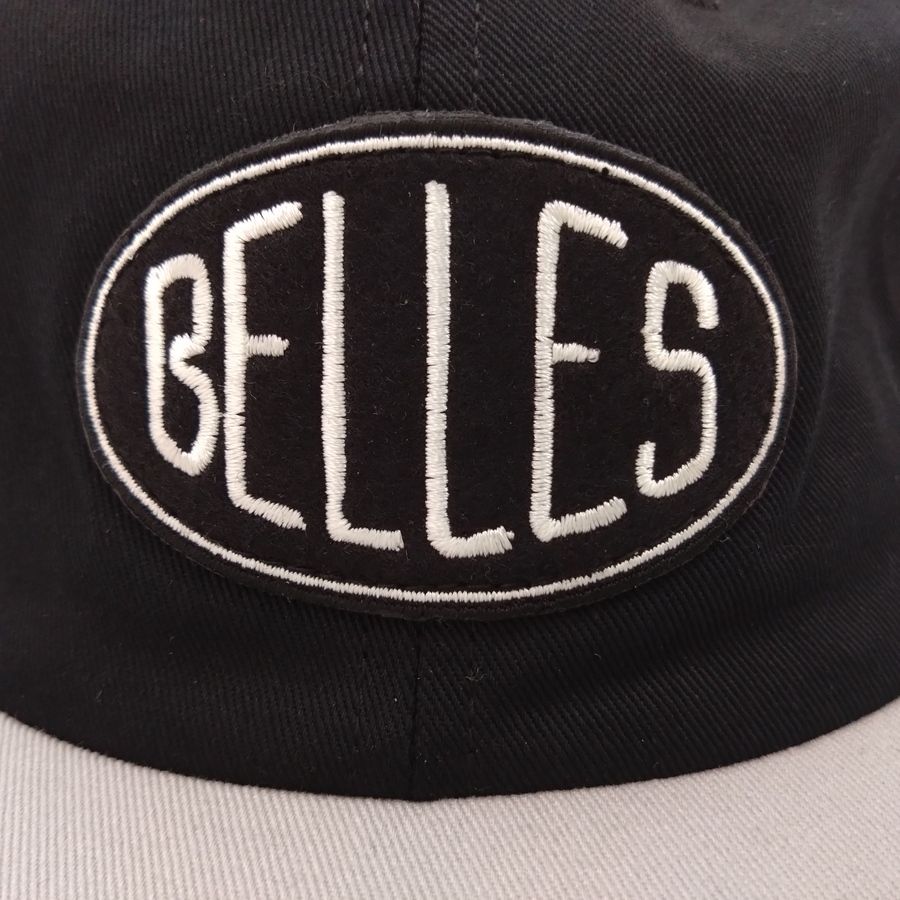 COOPERSTOWN BALL CAP / 1953 MUSKEGON BELLES / BLACK×LT,GRAY【SPECIAL ORDER COLOR】MADE IN USA