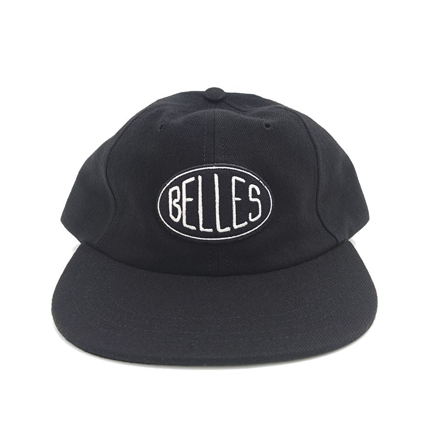 COOPERSTOWN BALL CAP / 1953 MUSKEGON BELLES / WOOL SAGE / BLACK / PATCH / MADE IN USA