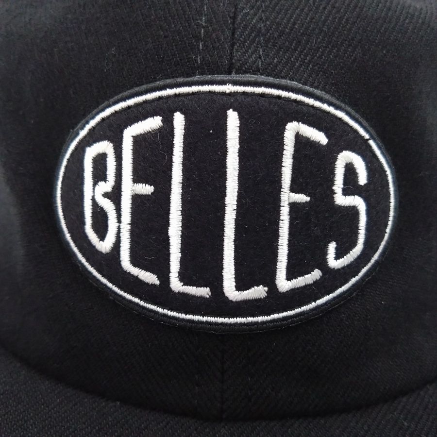 COOPERSTOWN BALL CAP / 1953 MUSKEGON BELLES / WOOL SAGE / BLACK / PATCH / MADE IN USA