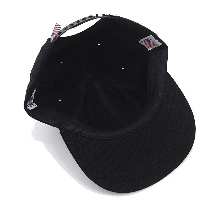 COOPERSTOWN BALL CAP / 1953 MUSKEGON BELLES / WOOL SAGE / BLACK / PATCH / MADE IN USA