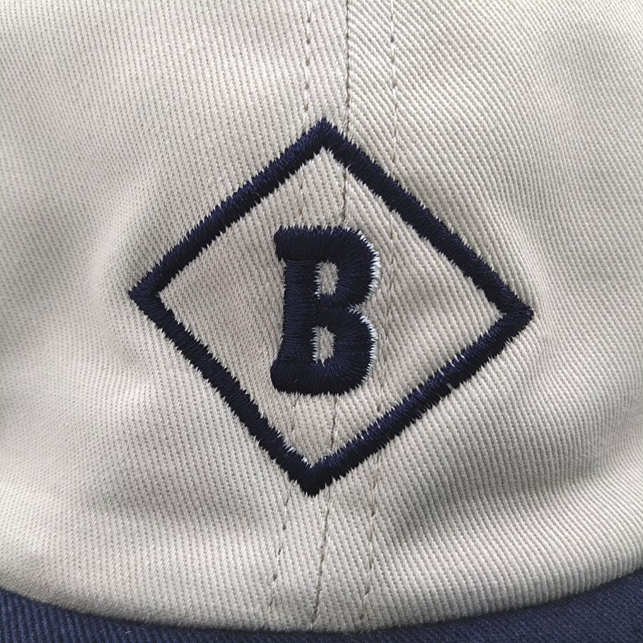 COOPERSTOWN BALL CAP / 1935 BISMARCK CHURCHILLS / STONE×NAVY【SPECIAL ORDER COLOR】/ EXCLUSIVE / MADE IN USA