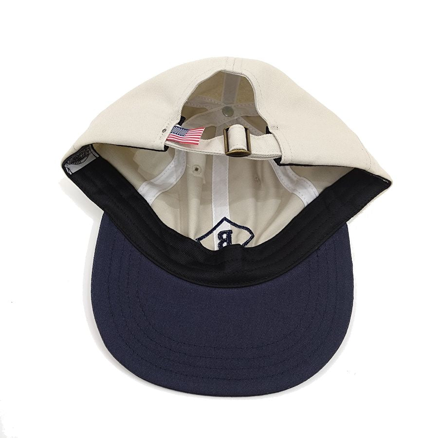 COOPERSTOWN BALL CAP / 1935 BISMARCK CHURCHILLS / STONE×NAVY【SPECIAL ORDER COLOR】/ EXCLUSIVE / MADE IN USA