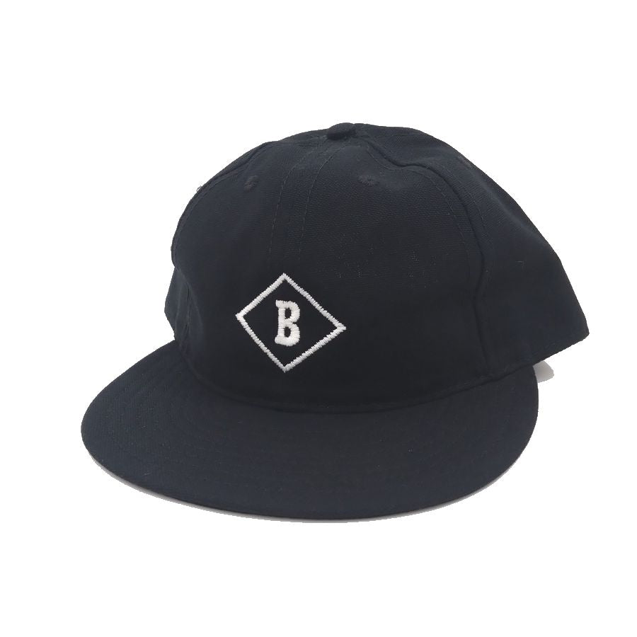 COOPERSTOWN BALL CAP / 1935 BISMARCK CHURCHILLS / SOFT / SPECIAL ORDER / SNAP / BLACK / MADE IN USA