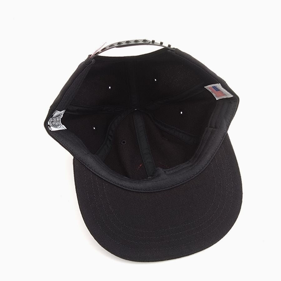 COOPERSTOWN BALL CAP / 1936 SING SING INMATES / BLACK / WOOL SAGE / PATCH(RED×WHITE) / SNAP / MADE IN USA