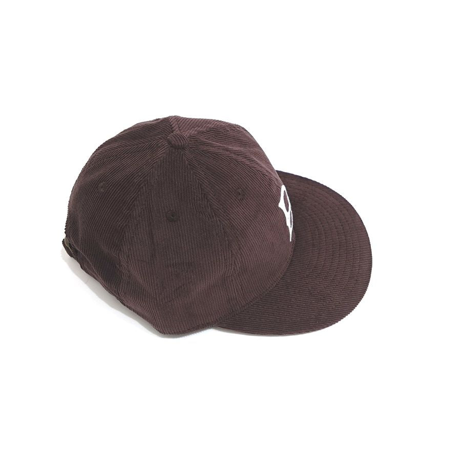 COOPERSTOWN BALL CAP / CORDUROY CAP / 1947 BALTIMORE ELITE GIANTS / BROWN / SOFT VISOR / FELT / SPECIAL ORDER MODEL / MADE IN USA