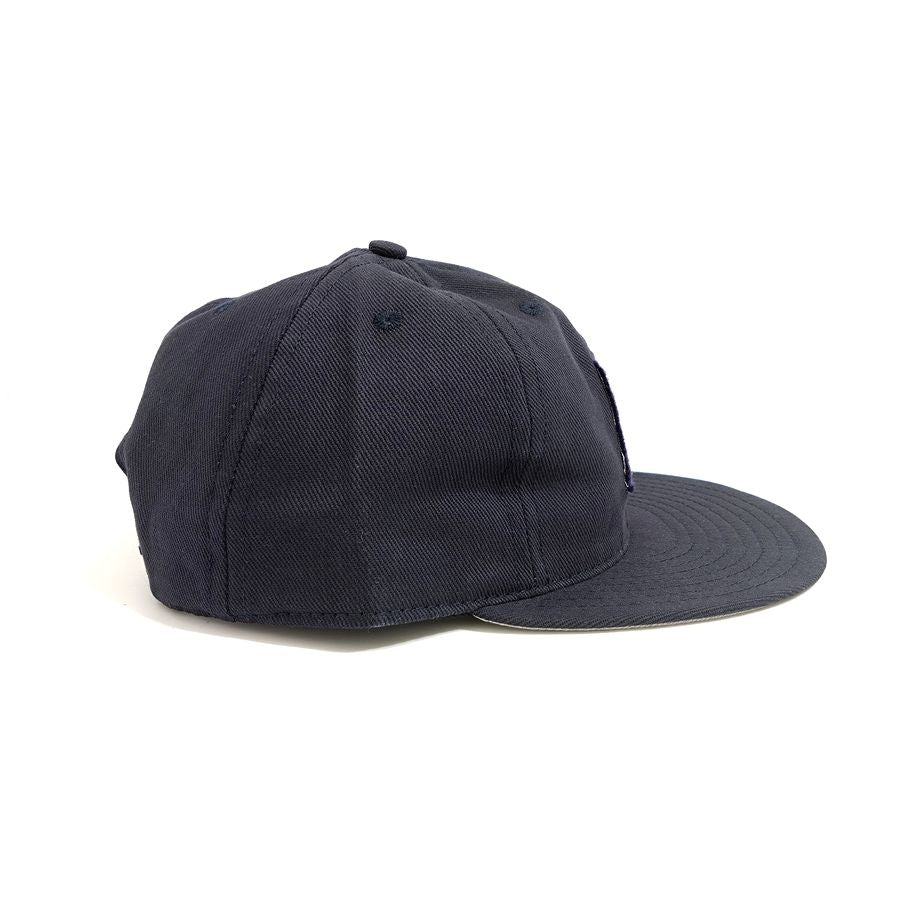 COOPERSTOWN BALL CAP / KANSAS CITY ROYALS / VINTAGE PATCH / BRUSHED COTTON TWILL / SOFT VISOR / SNAP / NAVY / SPECIAL ORDER MODEL / MADE IN USA