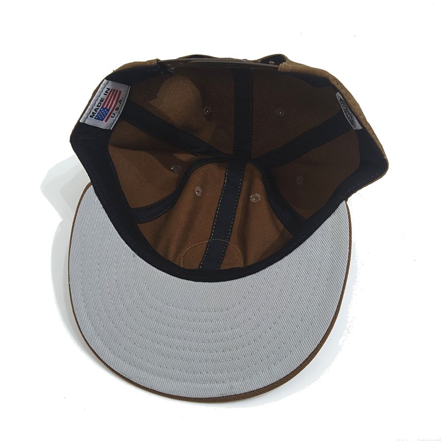COOPERSTOWN BALL CAP / HOUSTON ASTROS / VINTAGE PATCH / BRUSHED COTTON TWILL / SOFT VISOR / SNAP / BLACK / SPECIAL ORDER MODEL / MADE IN USA