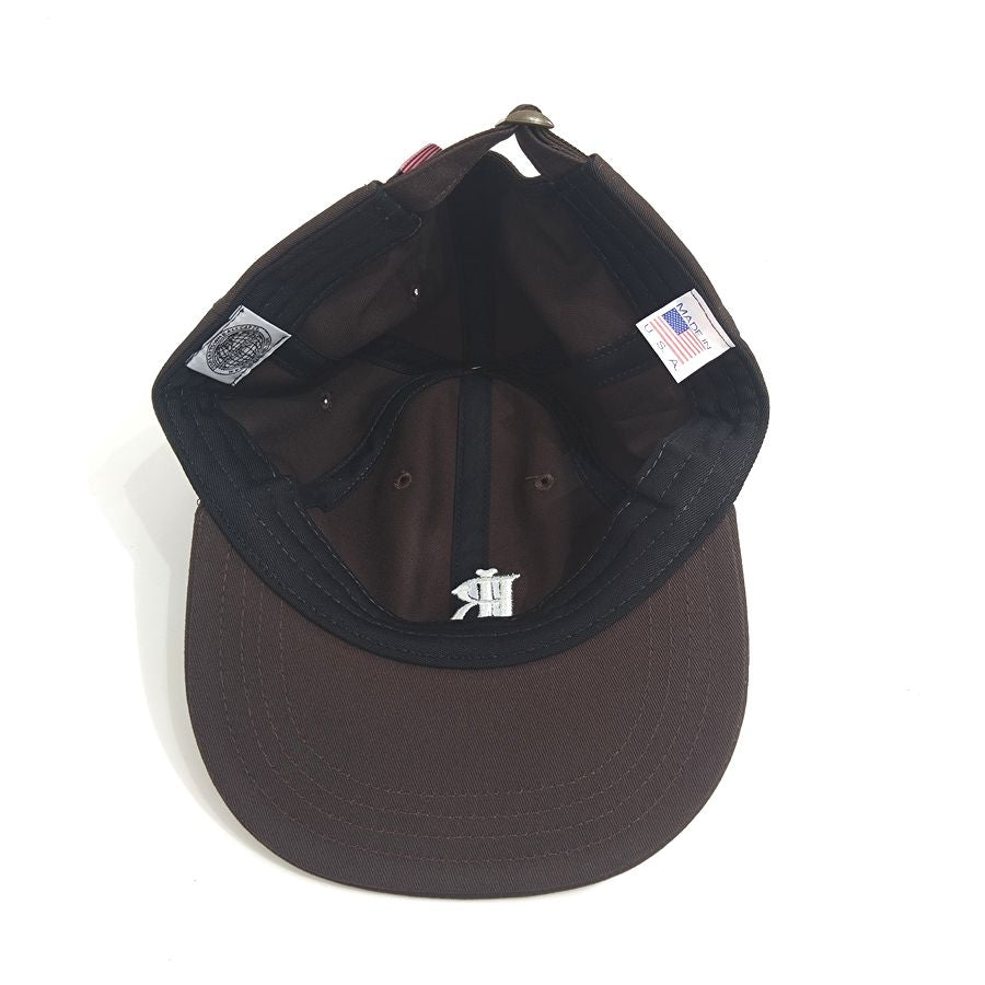 COOPERSTOWN BALL CAP / 1921 ARKANSAS TRAVELLERS / DARK BROWN / SPECIAL ORDER COLOR / MADE IN USA