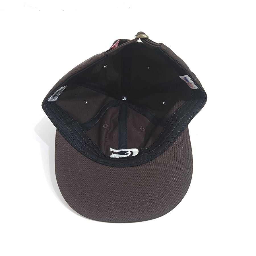 COOPERSTOWN BALL CAP / 1915 CHICAGO WHALES / DARK BROWN / EXCLUSIVE / SPECIAL ORDER COLOR / MADE IN USA
