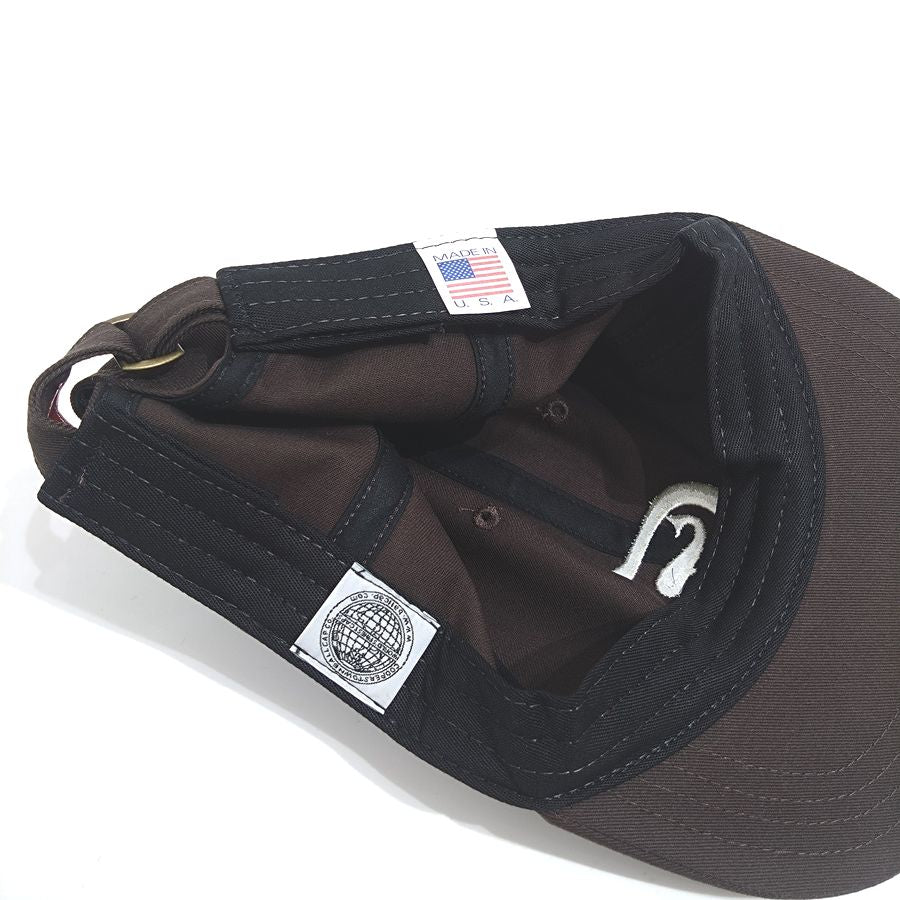 COOPERSTOWN BALL CAP / 1915 CHICAGO WHALES / DARK BROWN / EXCLUSIVE / SPECIAL ORDER COLOR / MADE IN USA