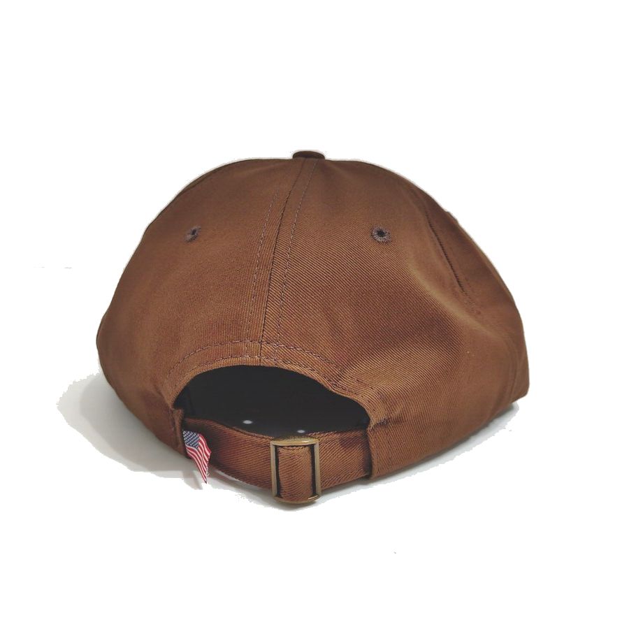 COOPERSTOWN BALL CAP / MOTIF-NEWYORK CITY / BROWN / SPECIAL ORDER COLOR / MADE IN USA