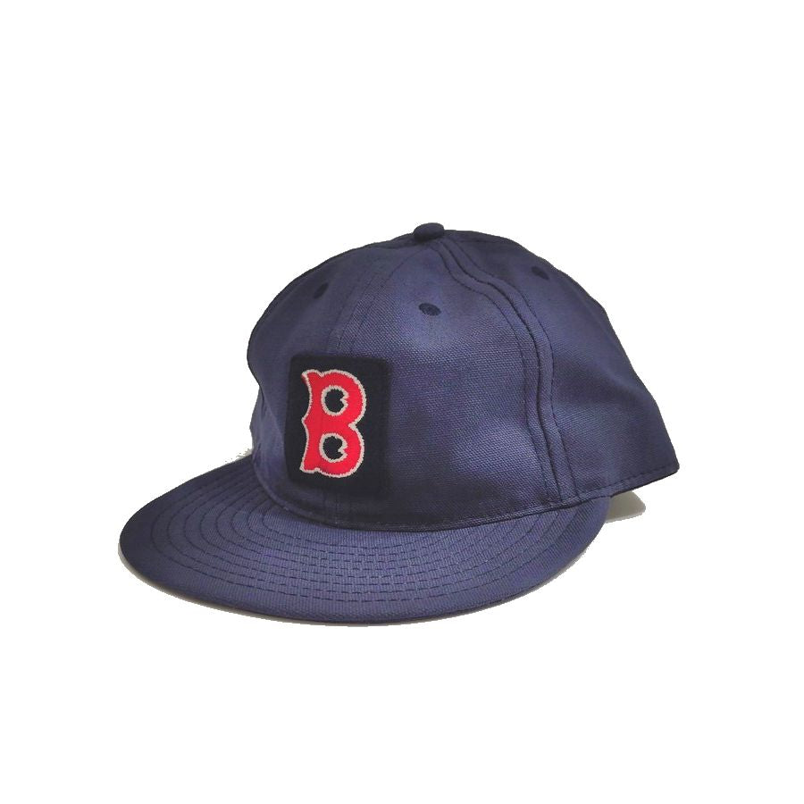 COOPERSTOWN BALL CAP / BOSTON RED SOX / SPECIAL ORDER MODEL / BRUSHED COTTON TWILL / SOFT VISOR / PATCH / NAVY / MADE IN USA
