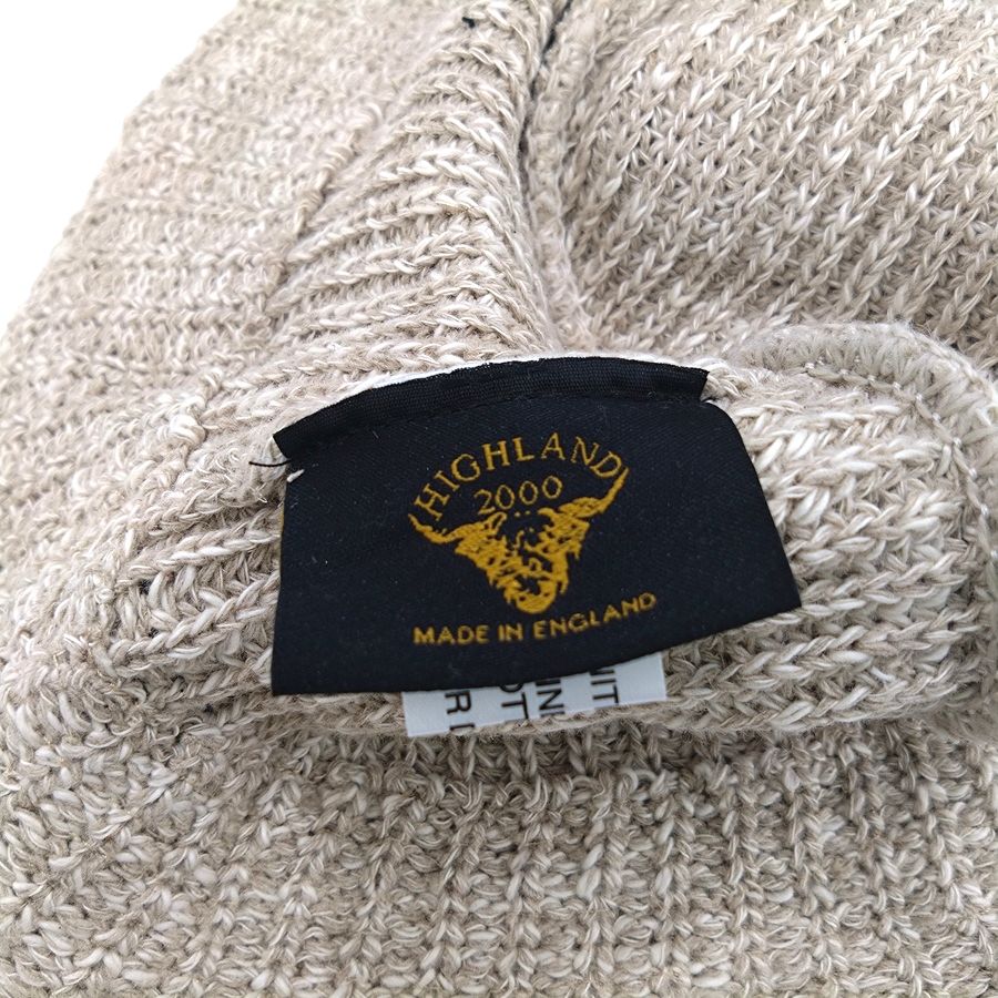 HIGHLAND 2000 / BUCKET HAT / LINEN COTTON / 3COLOR / MADE IN ENGLAND