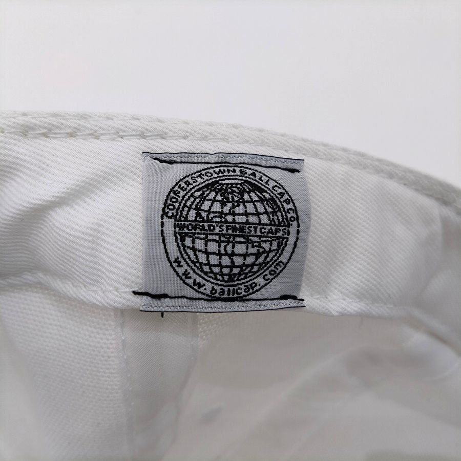 COOPERSTOWN BALL CAP / 1955 BROOKLYN DODGERS / SOFT / SPECIAL ORDER / SNAP / WHITE / MADE IN USA