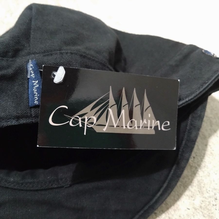 CAP MARINE / MODEL:MATELOT / BLACK / SIZE:57 58 59 60 61 62/ MADE IN FRANCE
