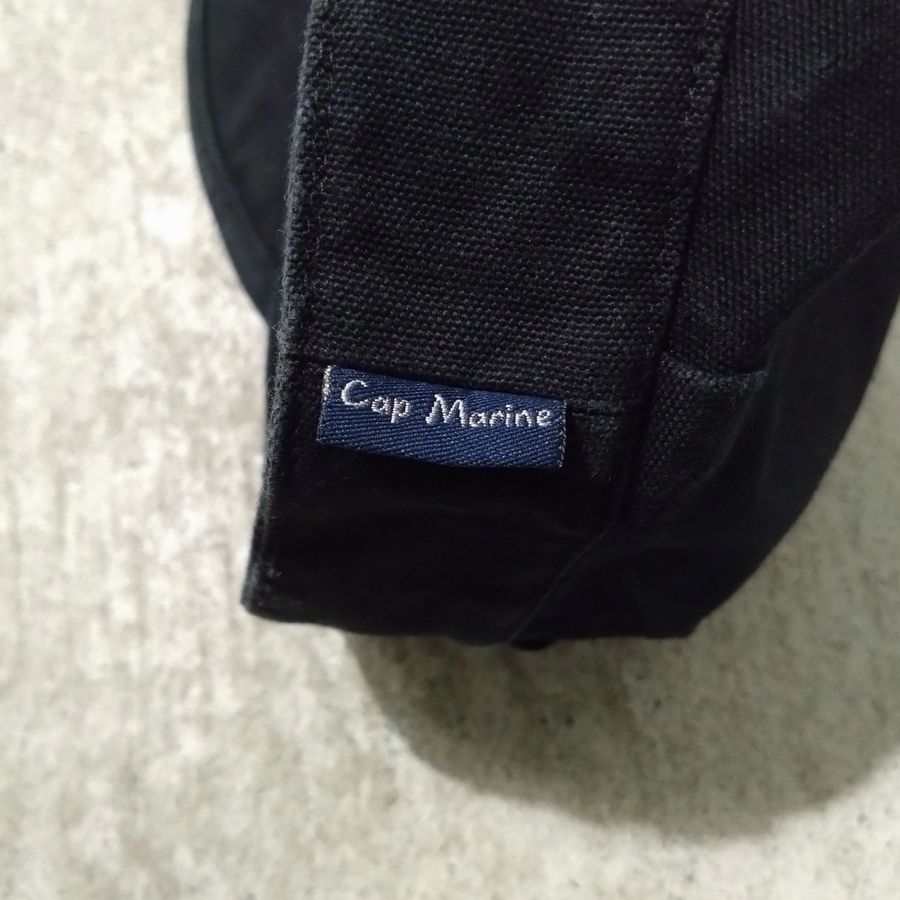 CAP MARINE / MODEL:MATELOT / BLACK / SIZE:57 58 59 60 61 62/ MADE IN FRANCE