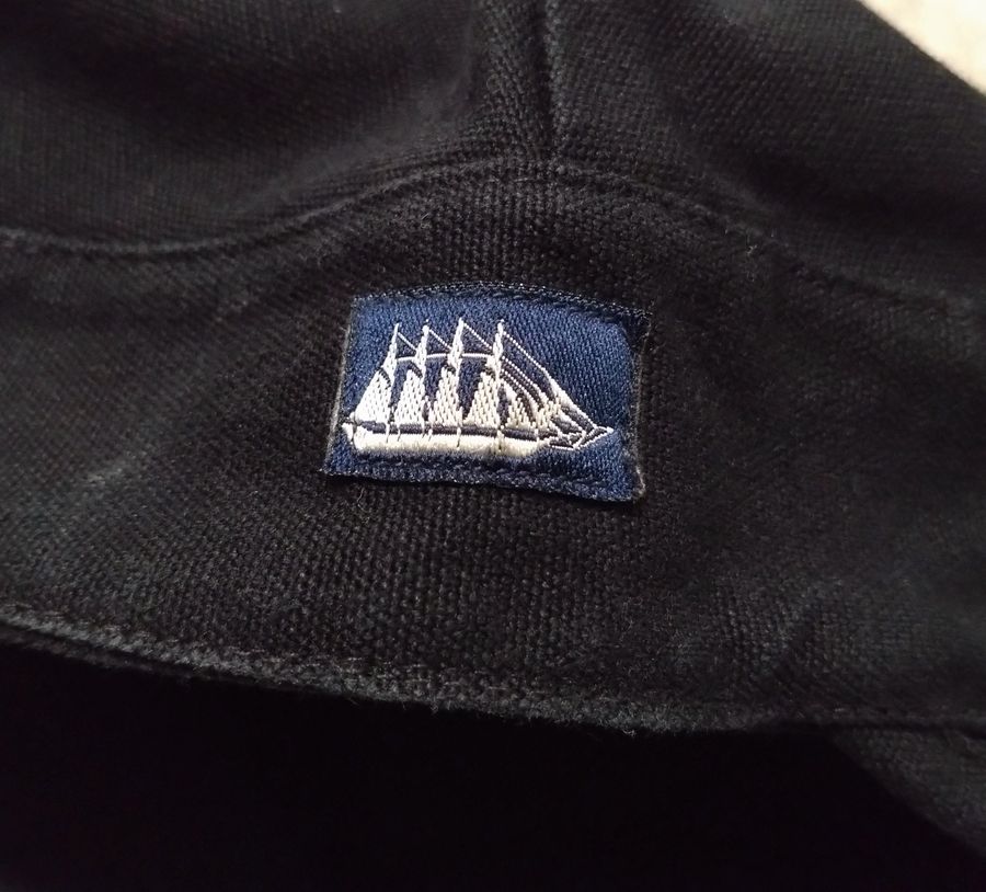CAP MARINE / MODEL:MATELOT / BLACK / SIZE:57 58 59 60 61 62/ MADE IN FRANCE