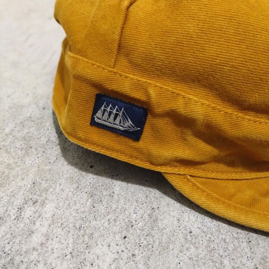 CAP MARINE / MODEL:MATELOT / MUSTARD / SIZE:58 59 60 61 62/ MADE IN FRANCE
