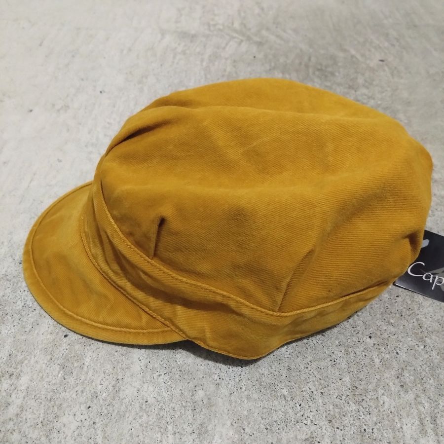 CAP MARINE / MODEL:MATELOT / MUSTARD / SIZE:58 59 60 61 62/ MADE IN FRANCE