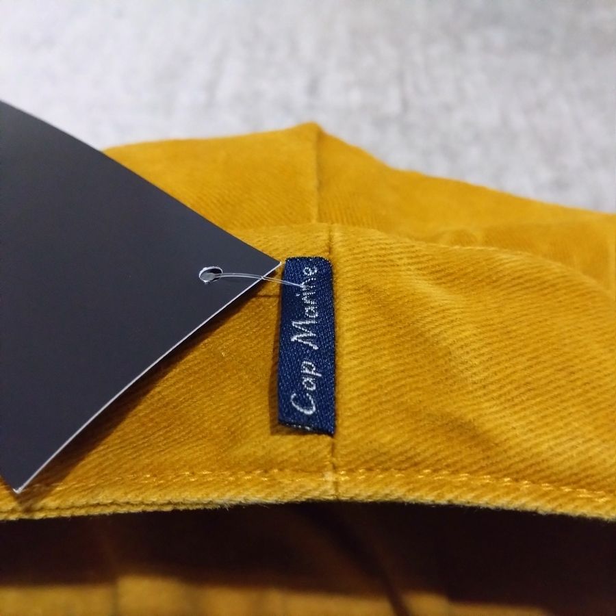 CAP MARINE / MODEL:MATELOT / MUSTARD / SIZE:58 59 60 61 62/ MADE IN FRANCE