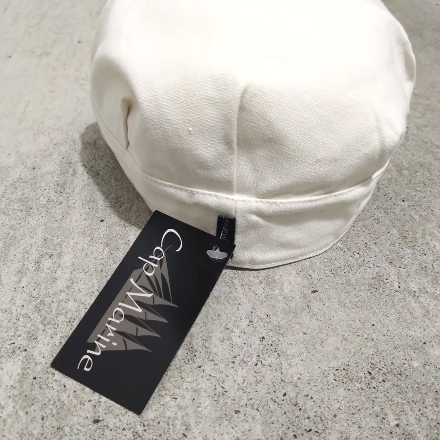CAP MARINE / MODEL:MATELOT / ECRU / SIZE:58 / MADE IN FRANCE