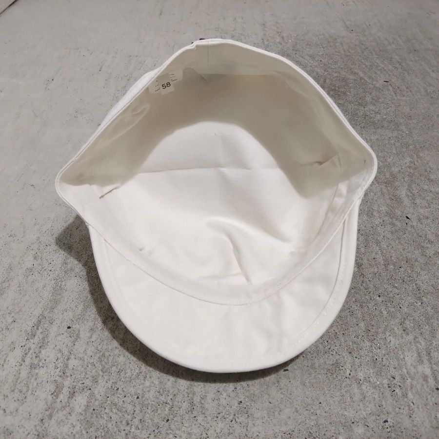 CAP MARINE / MODEL:MATELOT / ECRU / SIZE:58 / MADE IN FRANCE