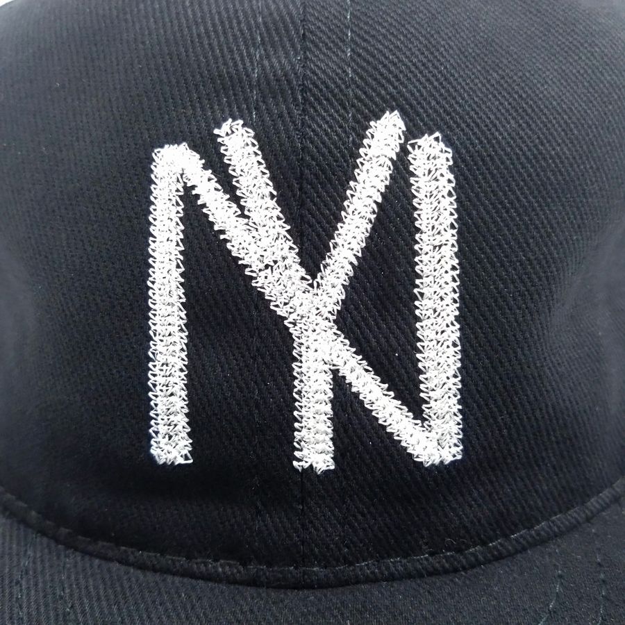 COOPERSTOWN BALL CAP / 1935 NEWYORK BLACK YANKEES / BRUSHED COTTON TWILL / SOFT VISOR / SNAP / CHAIN STITCH / BLACK / SPECIAL ORDER / MADE IN USA