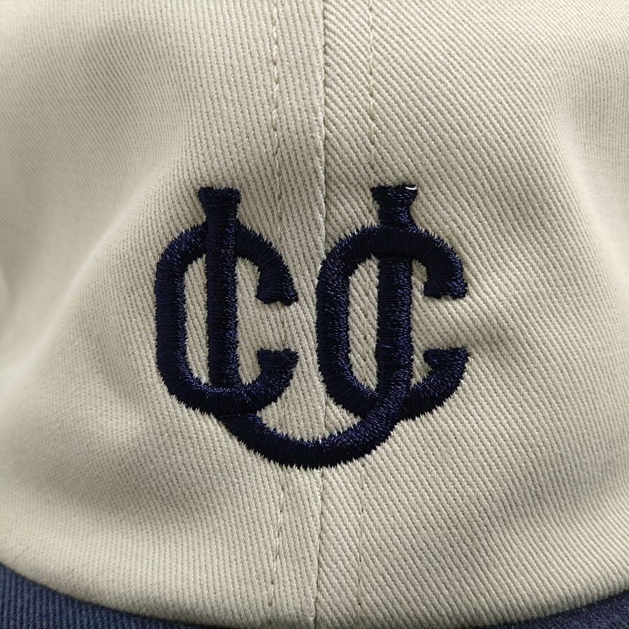COOPERSTOWN BALL CAP / 1905 CHICAGO UNION GIANTS / STONE×NAVY / SPECIAL ORDER COLOR / MADE IN USA