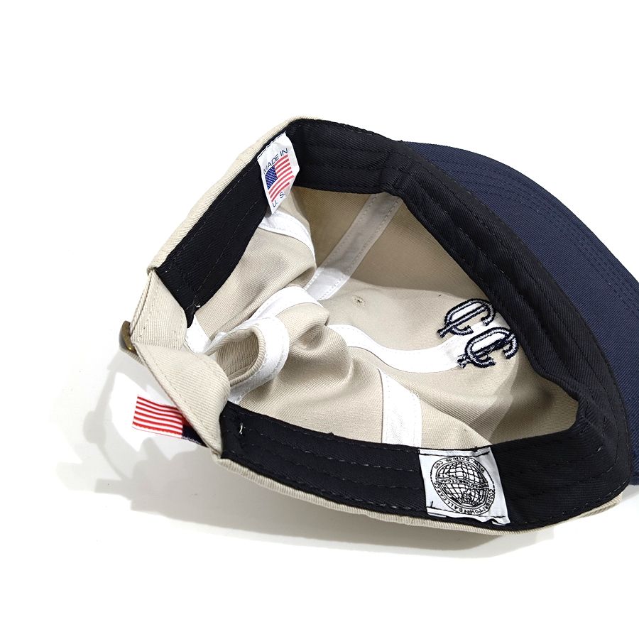 COOPERSTOWN BALL CAP / 1905 CHICAGO UNION GIANTS / STONE×NAVY / SPECIAL ORDER COLOR / MADE IN USA