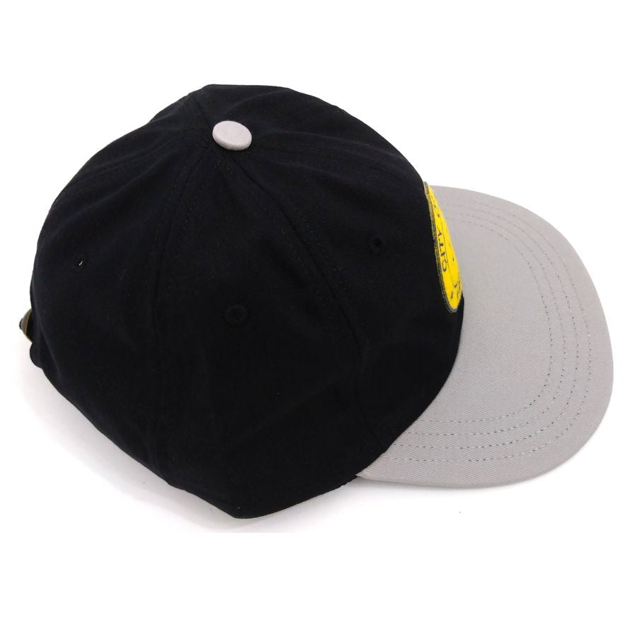 COOPERSTOWN BALL CAP / 1946 BATTLE CREEK BELLES / PATCH / BLACK × LT,GRAY【SPECIAL ORDER COLOR】MADE IN USA