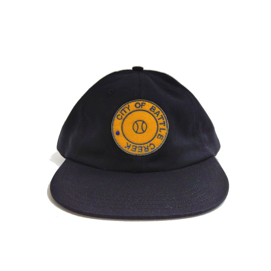 COOPERSTOWN BALL CAP / 1946 BATTLE CREEK BELLES / 2COLOR / PATCH / MADE IN USA