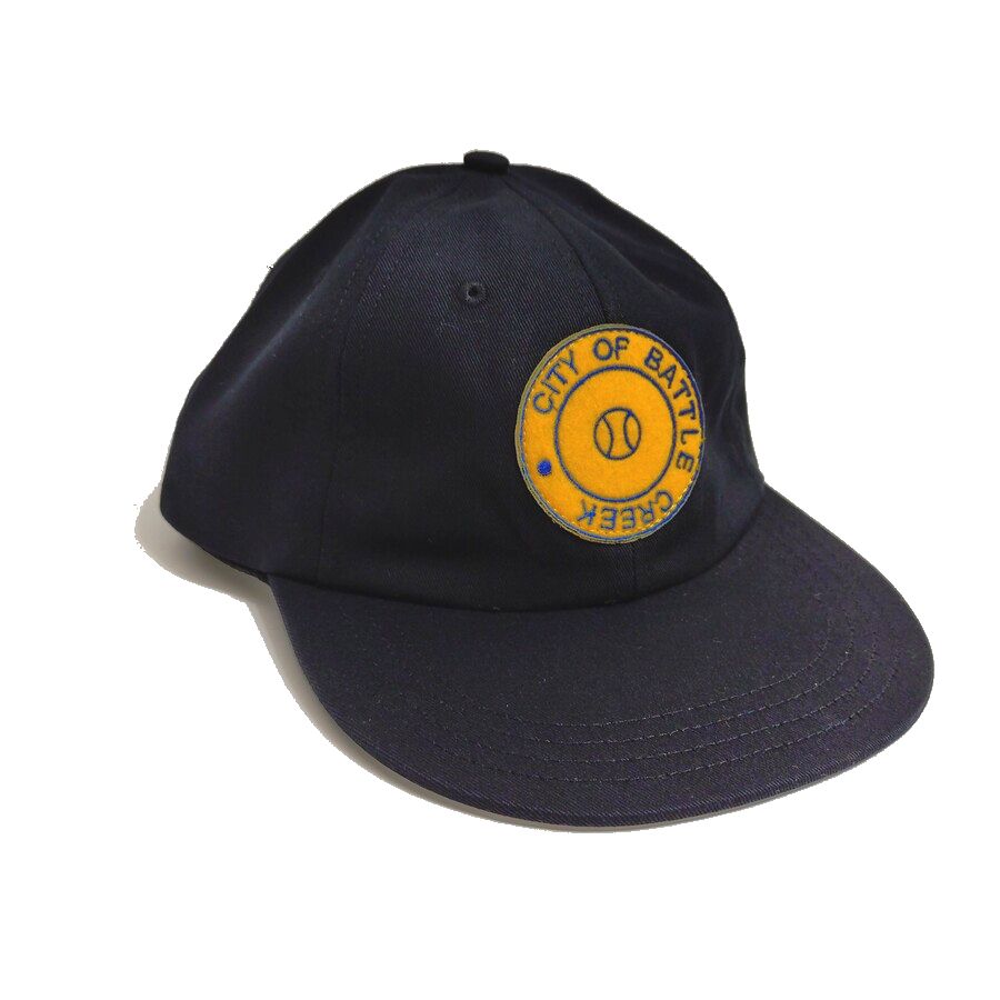 COOPERSTOWN BALL CAP / 1946 BATTLE CREEK BELLES / 2COLOR / PATCH / MADE IN USA