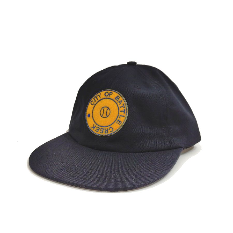 COOPERSTOWN BALL CAP / 1946 BATTLE CREEK BELLES / 2COLOR / PATCH / MADE IN USA
