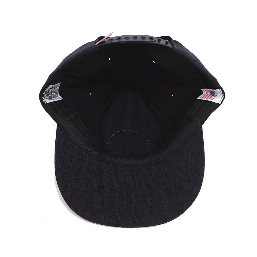 COOPERSTOWN BALL CAP / 1943 SOUTH BEND BLUE SOX / WOOLSAGE / NAVY / PATCH / SNAP / MADE IN USA