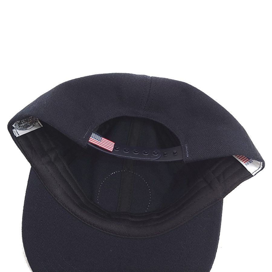 COOPERSTOWN BALL CAP / 1953 MUSKEGON BELLES / WOOL SAGE / BLACK / PATCH / MADE IN USA