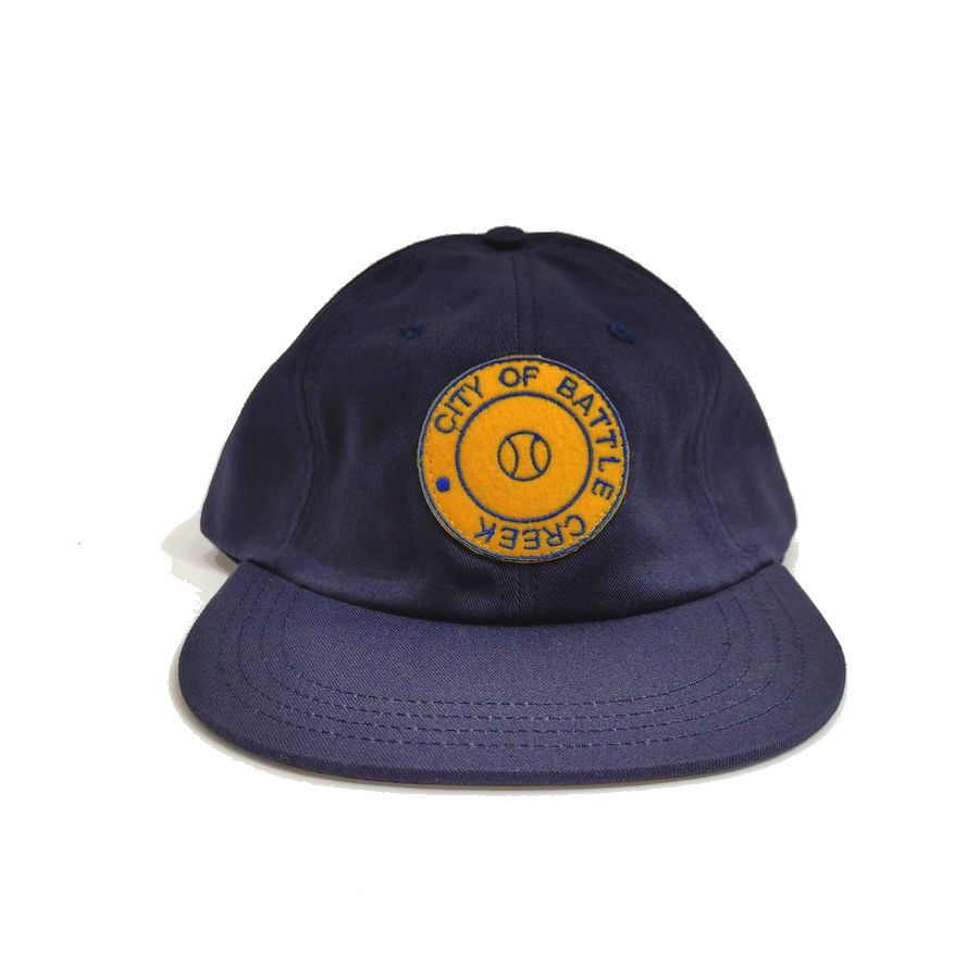 COOPERSTOWN BALL CAP / 1946 BATTLE CREEK BELLES / 2COLOR / PATCH / MADE IN USA
