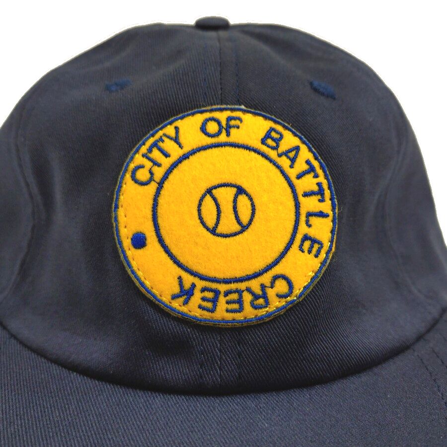 COOPERSTOWN BALL CAP / 1946 BATTLE CREEK BELLES / 2COLOR / PATCH / MADE IN USA