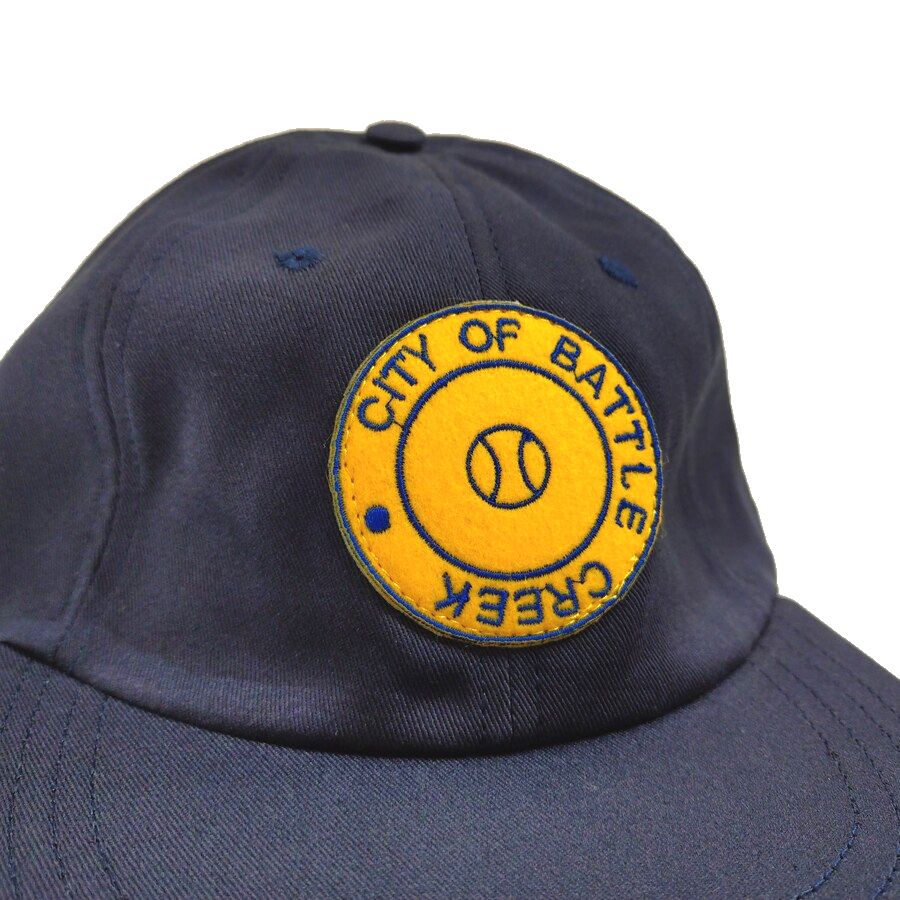 COOPERSTOWN BALL CAP / 1946 BATTLE CREEK BELLES / 2COLOR / PATCH / MADE IN USA