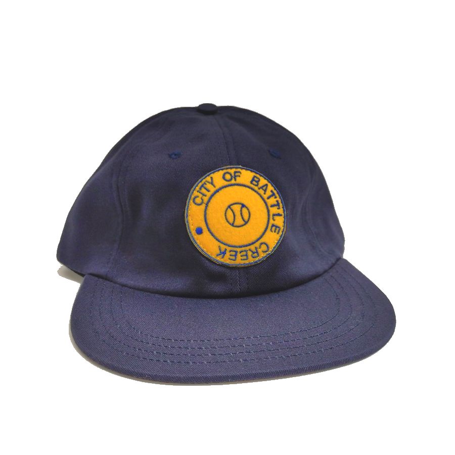 COOPERSTOWN BALL CAP / 1946 BATTLE CREEK BELLES / 2COLOR / PATCH / MADE IN USA