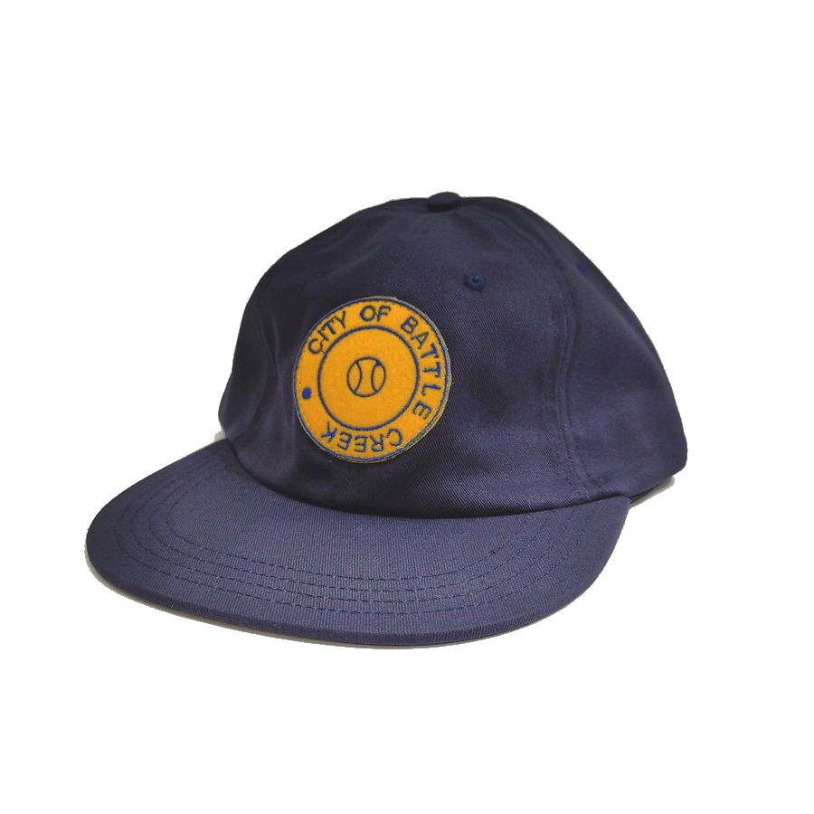COOPERSTOWN BALL CAP / 1946 BATTLE CREEK BELLES / 2COLOR / PATCH / MADE IN USA
