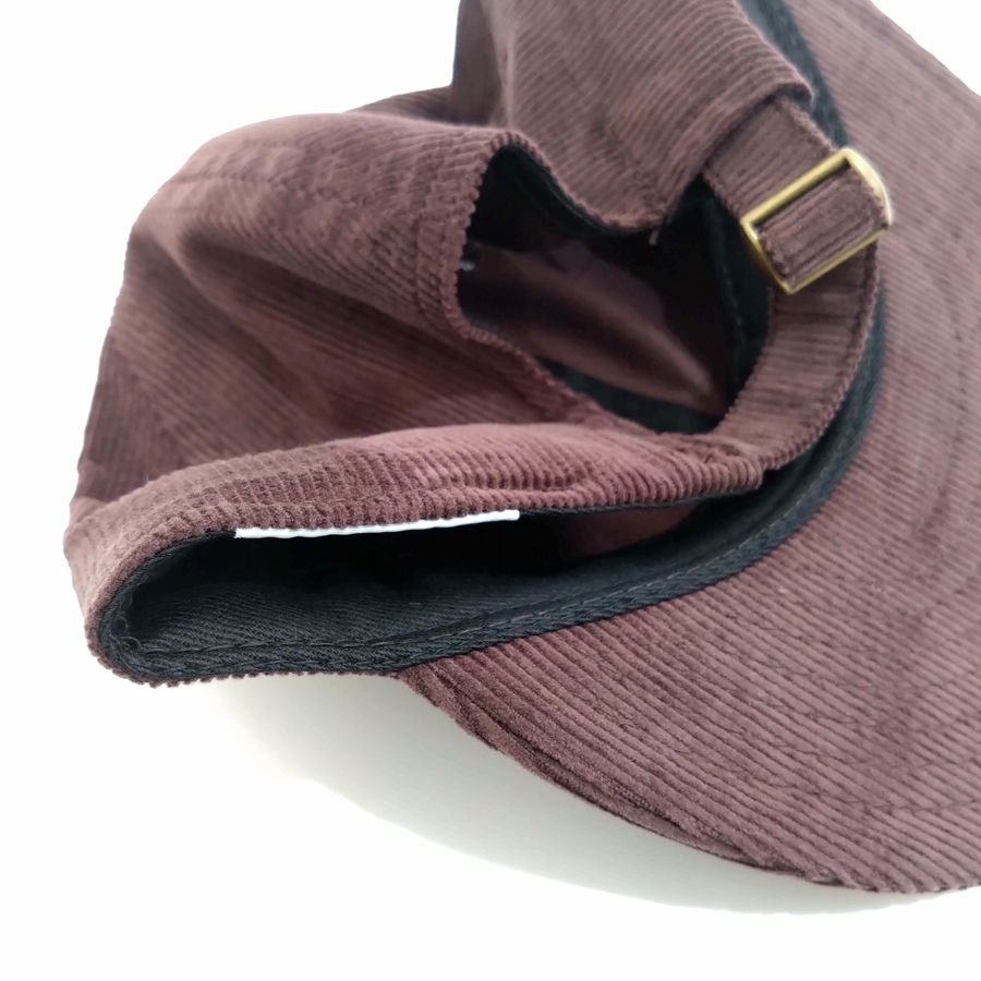COOPERSTOWN BALL CAP / CORDUROY CAP / 1947 BALTIMORE ELITE GIANTS / BROWN / SOFT VISOR / FELT / SPECIAL ORDER MODEL / MADE IN USA